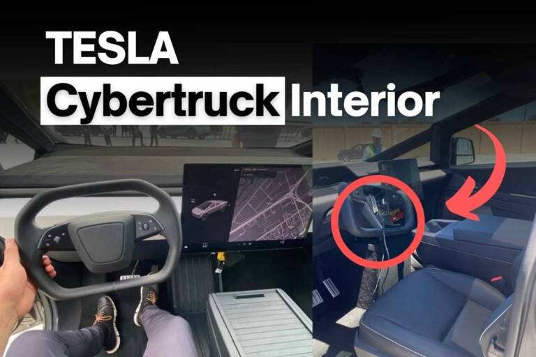 Tesla Cybertruck Interiors Revealed See 2023 Images