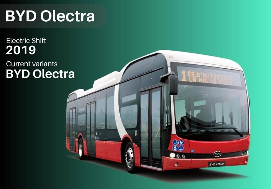image of byd olectra electric bus company in india