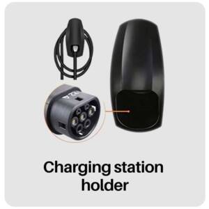 best electric car charging station holder in best tesla electric car accessories