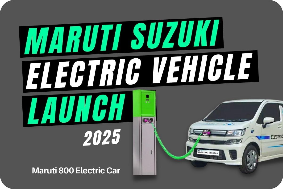 Maruti Suzuki Electric Cars Launch after 2025 Maruti 800 Electric Car