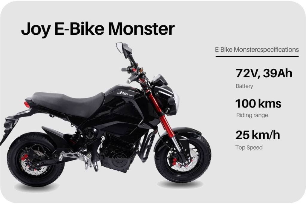 Joy e- bike monster best electric bike in India