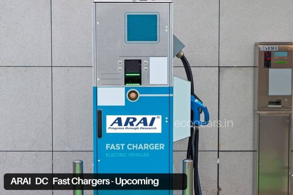 Image of ARAI dc fast electric vehicle charger launched in India