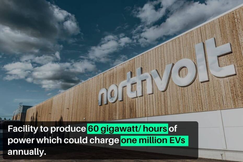 Northvolt Sets Up Its First European Battery Mega-factory|Tesla Competitor