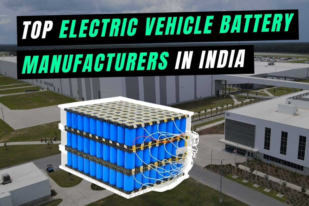 Top LithiumIon Electric Vehicle Battery Manufacturers in India Stocks