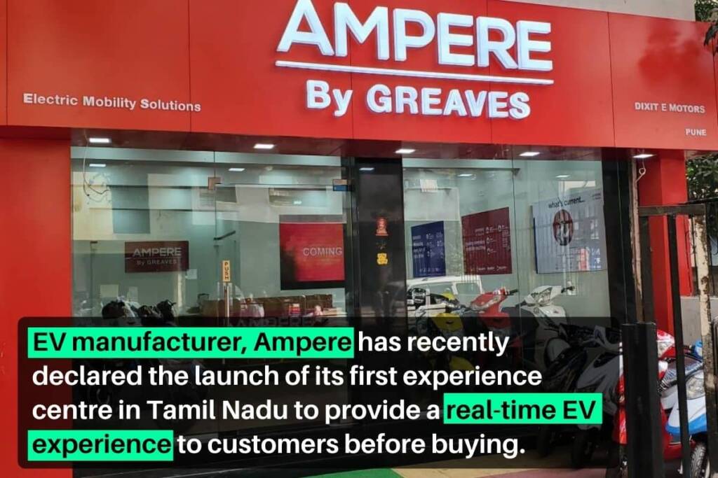 ampere's new electric vehicle experience centre inaugurated in Tamil Nadu