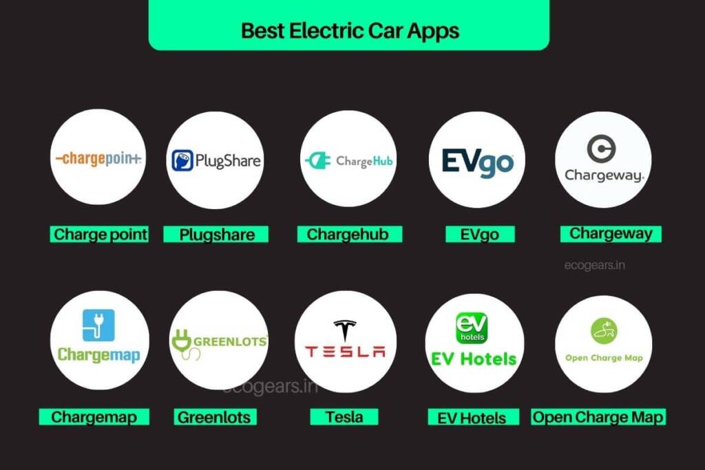 best electric car apps for electric vehicle owners to locate nearby ev charging stations