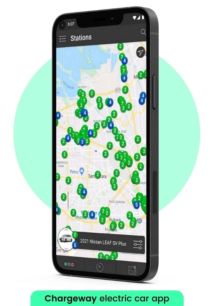 Chargeway electric car charging app for EV owners