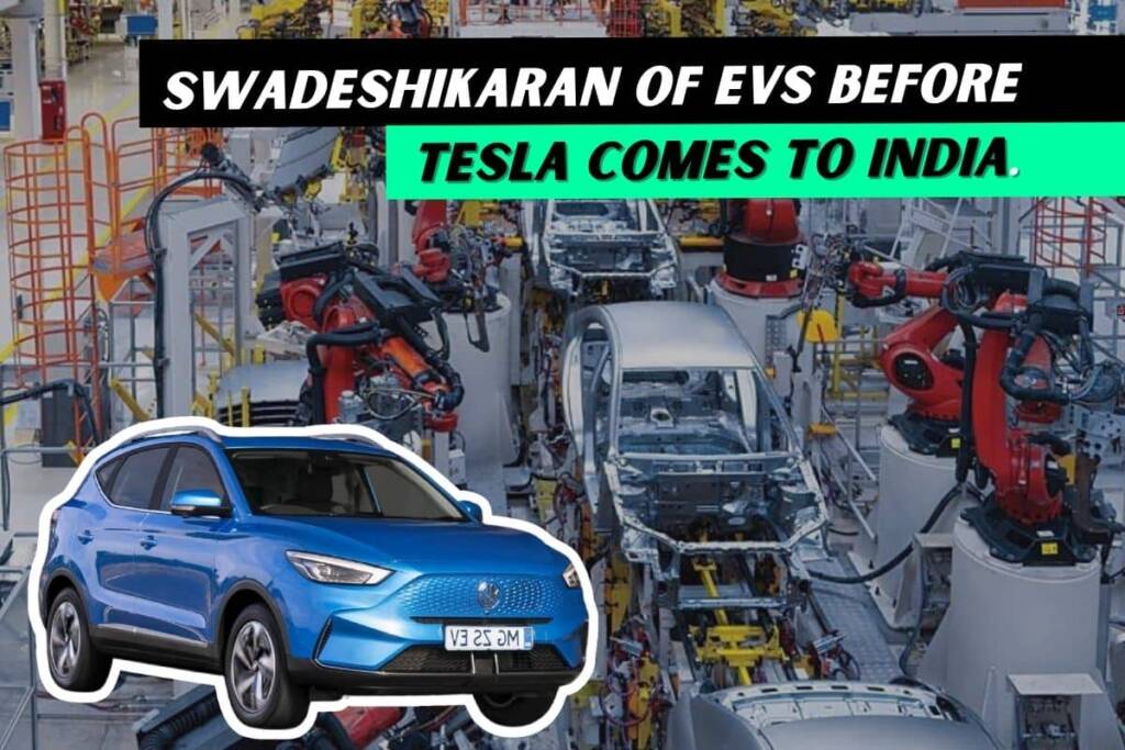 India needs indigenous development of electric vehicles before tesla comes to india