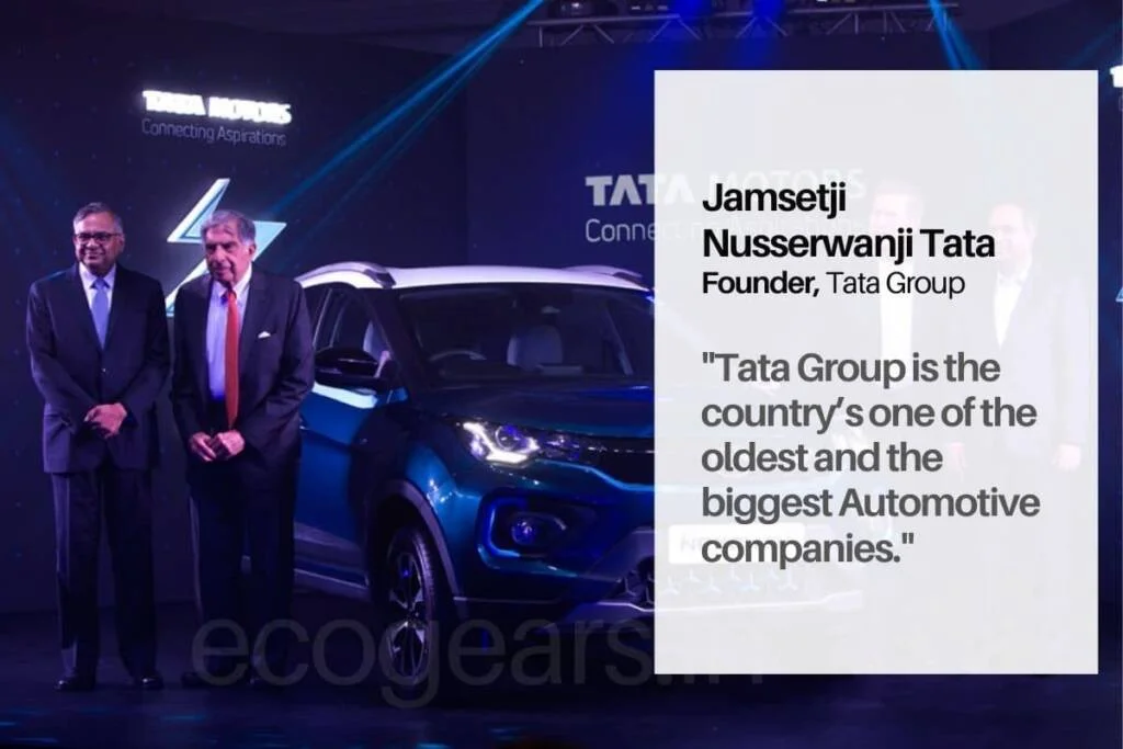 Launch of Tata nexon EV electric car in India by Tata's CEO, Ratan Tata