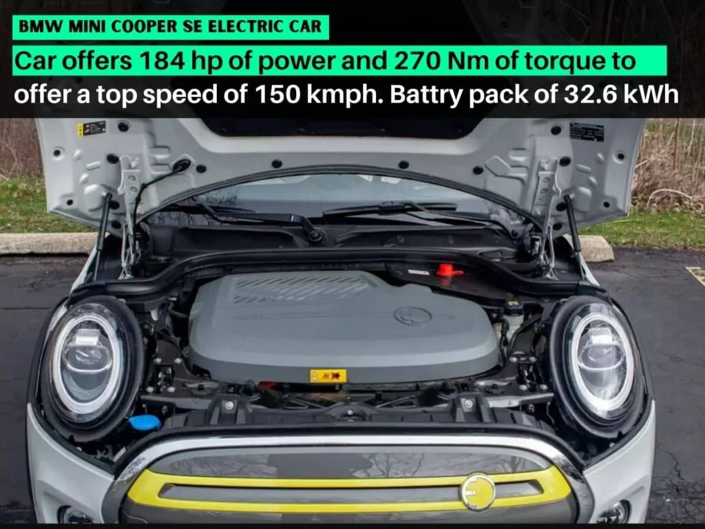 BMW Mini Cooper SE electric car range and top speed