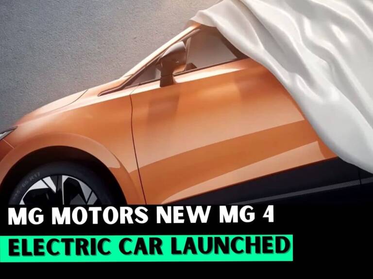 MG Motors Launched New Electric Car MG-4. Detailed Review