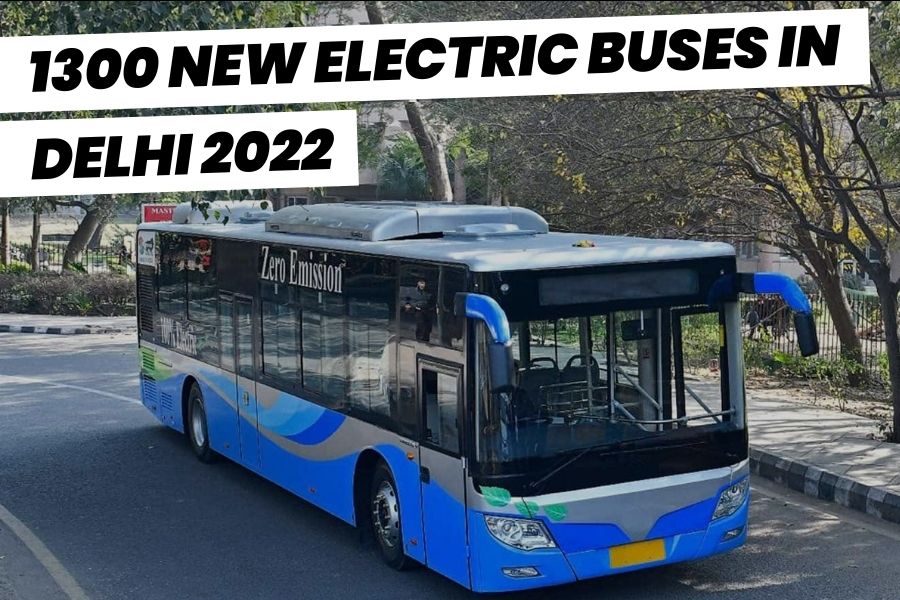new electric bus launched in Delhi in 2022
