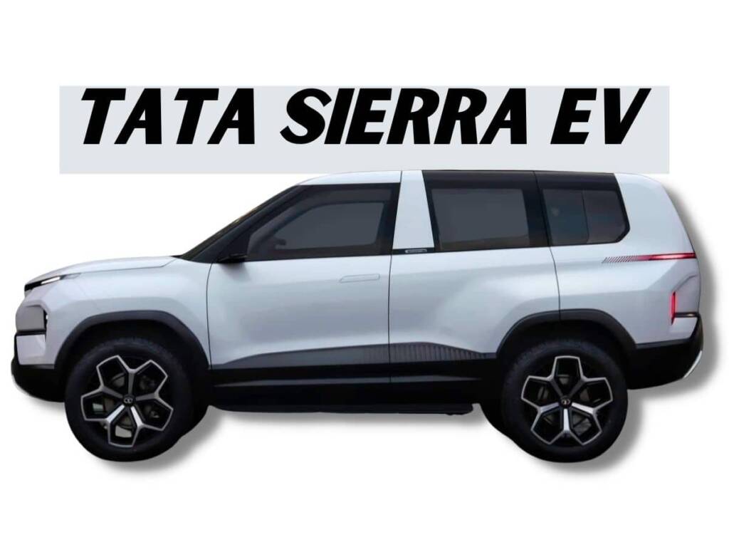 Tata Sierra EV upcoming electric car