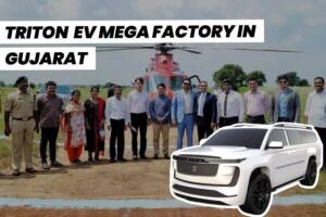 Triton EV's new electric vehicle mega factory in Gujarat