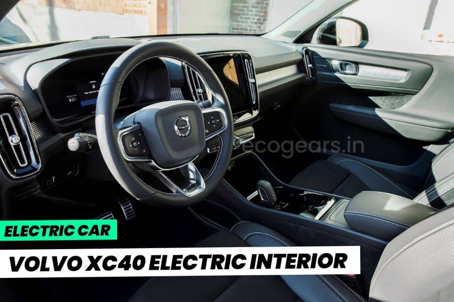 Volvo XC 40 recharge interior design 