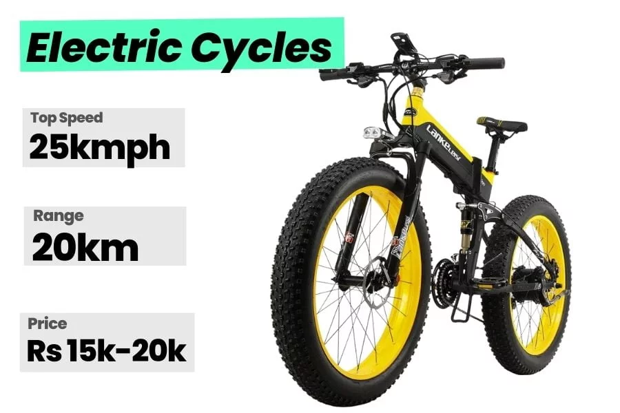 Electric cycle price online under 15000