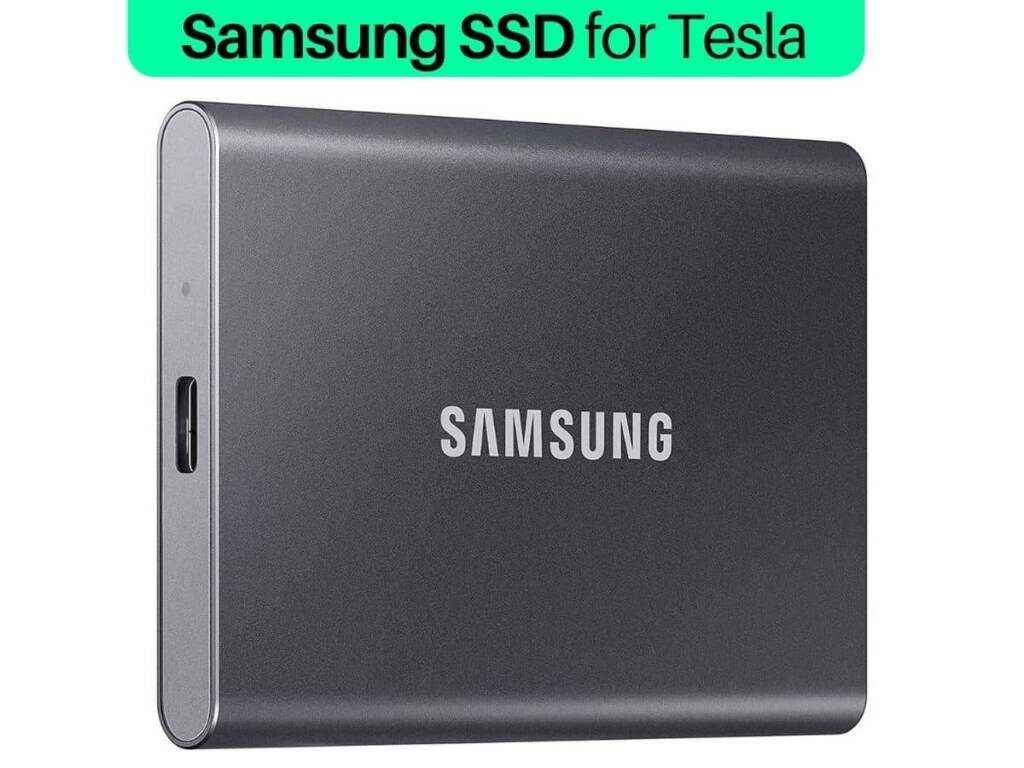 tesla #samsung How to install Samsung T7 SSD on Tesla Model Y