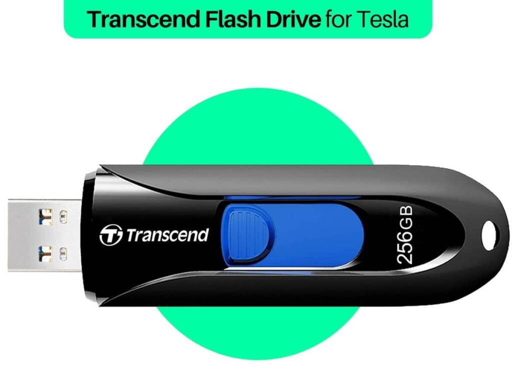 Transcend USB flash drive for tesla sentry mode for Tesla model 3 and model y