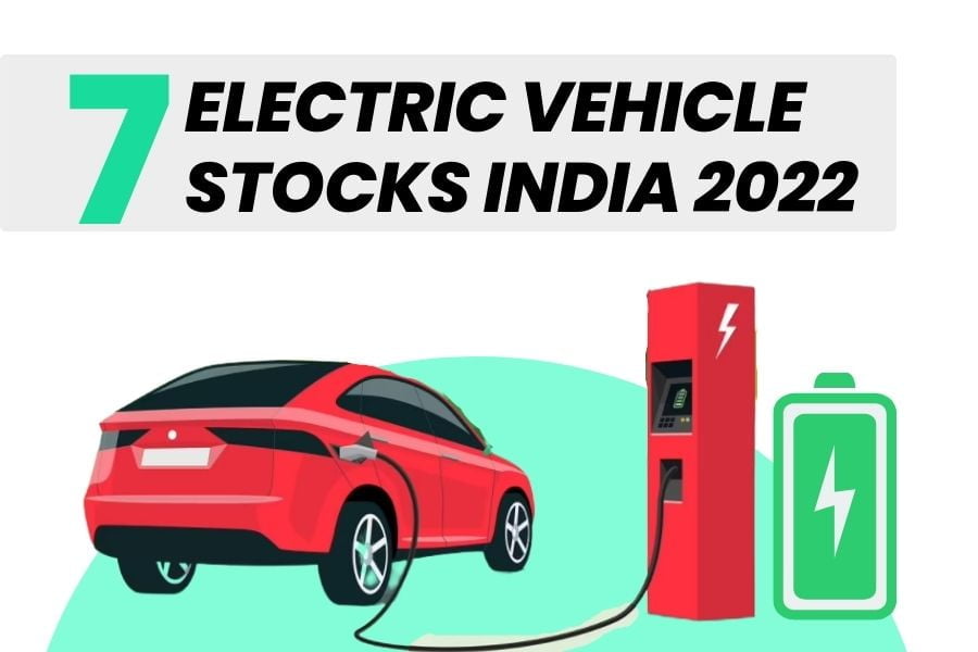 best electric vehicle stocks in India 2022 along with ev battery stocks