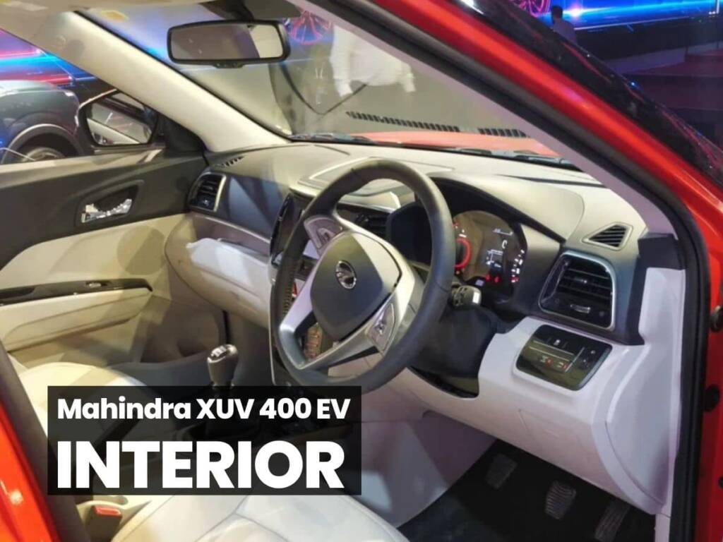 Mahindra XUV 400 electric car design and features in India 