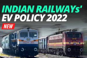 Indian railways' new electric vehicle policy in India