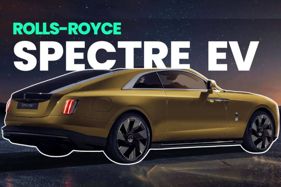 A rolls royce spectre electric car in India with features and price