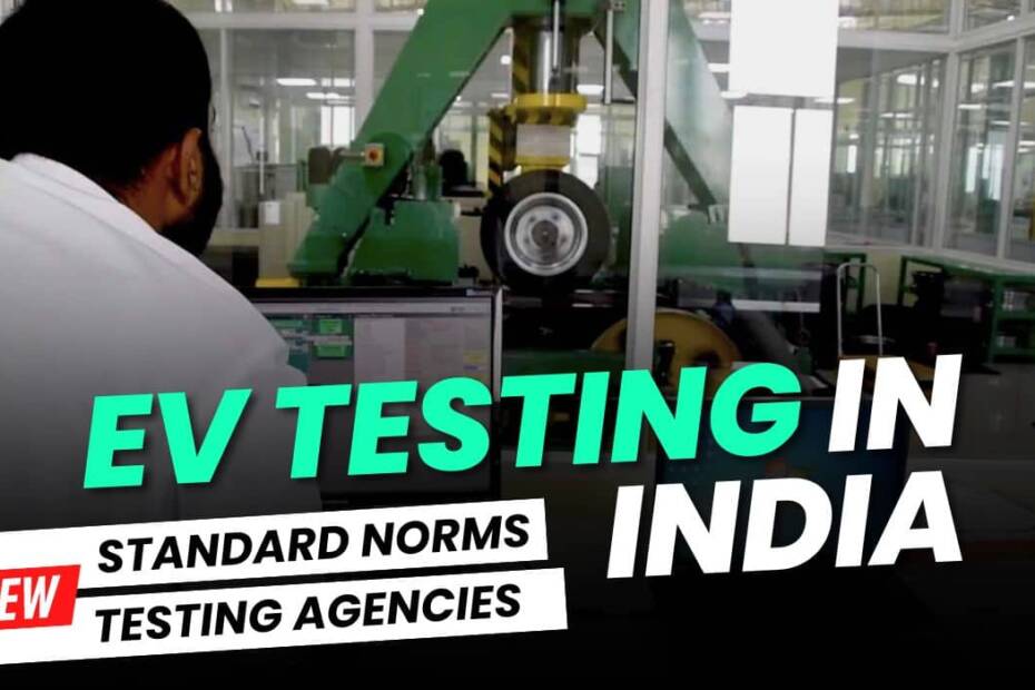 image of electric vehicle testing in India by ARAI certified professionals