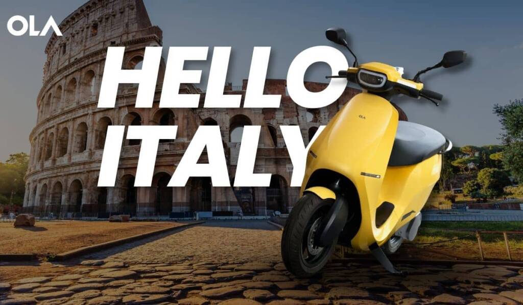 Ola electric scooters launched in Italy during EICMA motor show 2022 