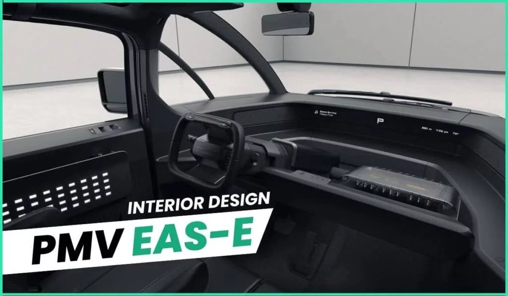 PMV EAS E electric car interior design and features