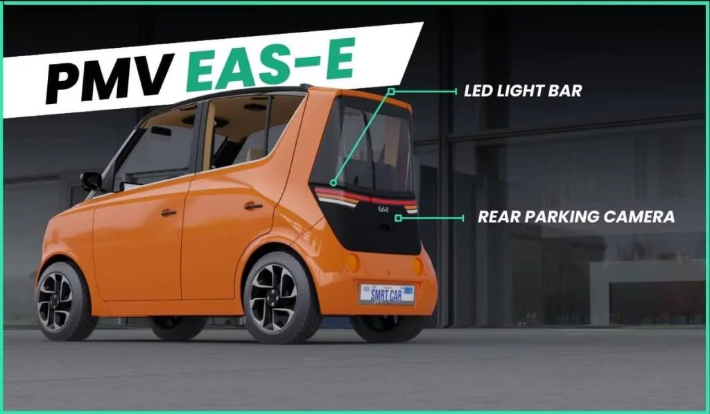 PMV EAS E electric car features and specifications in India