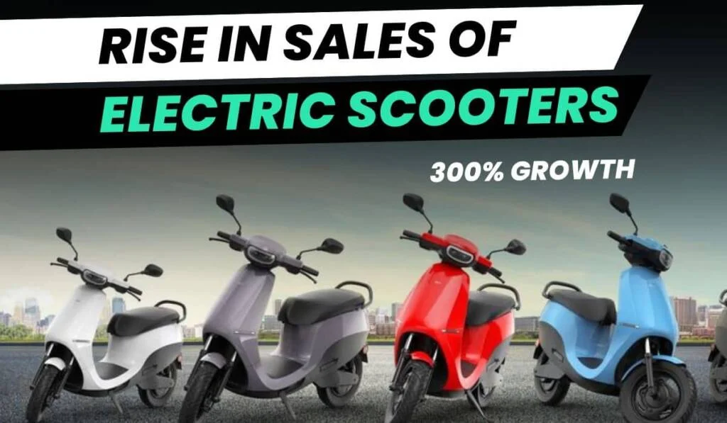 Electric Scooter Sales in India in 2022