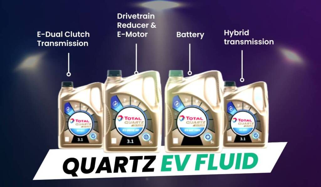Different types of electric vehicle fluids