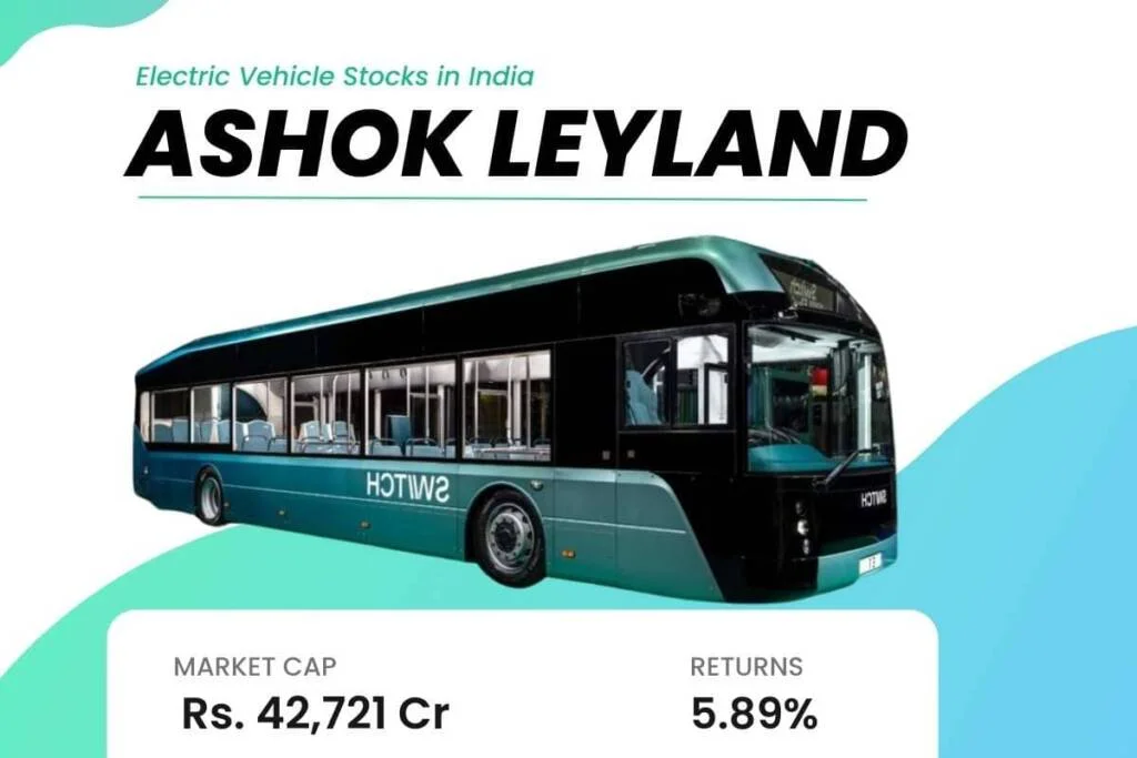 Image of Ashok Leyland electric vehicle stock in India