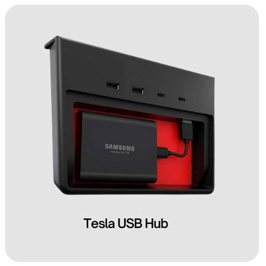 Image of Tesla USB hub for model 3, model Y, model X