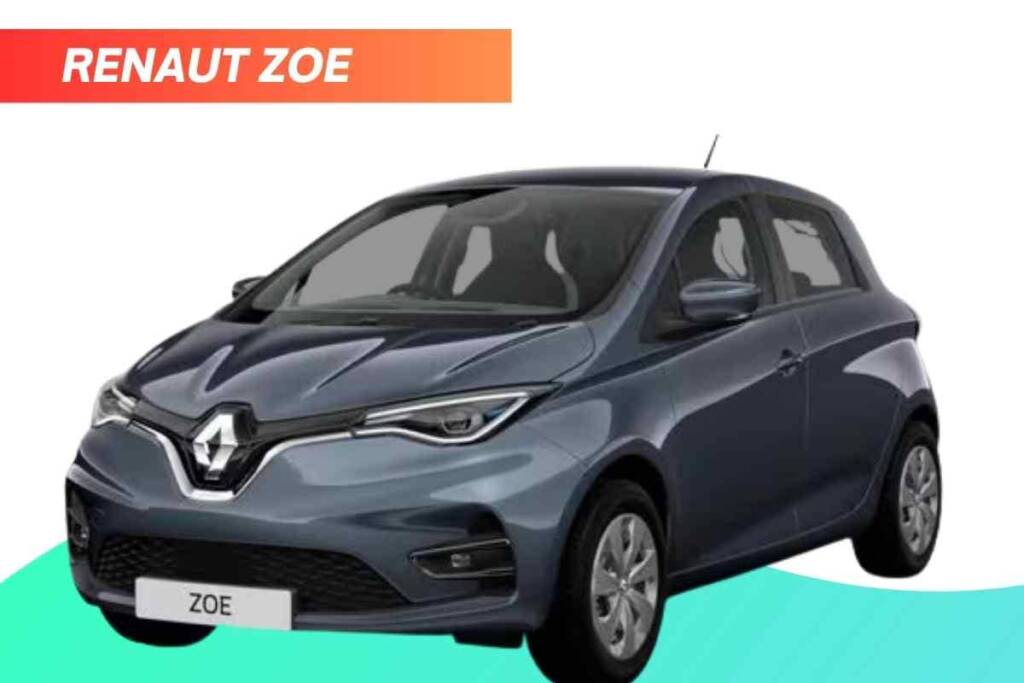 Image of grey Renault ZOE electric car