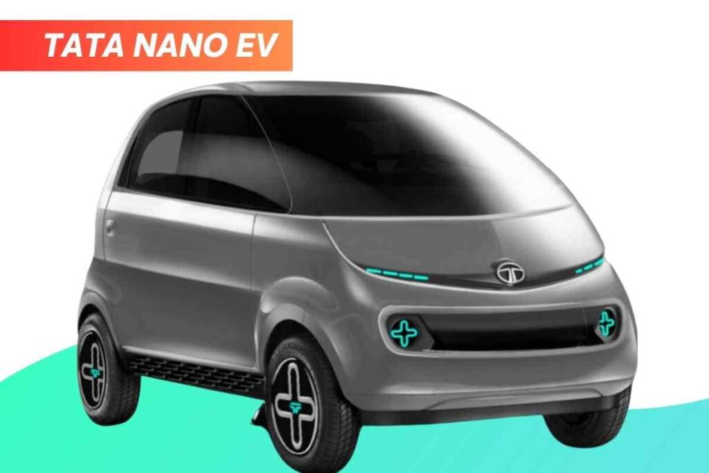 image of grey Tata Nano electric car