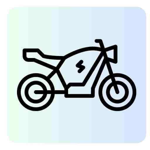 vector logo of electric bikes in India