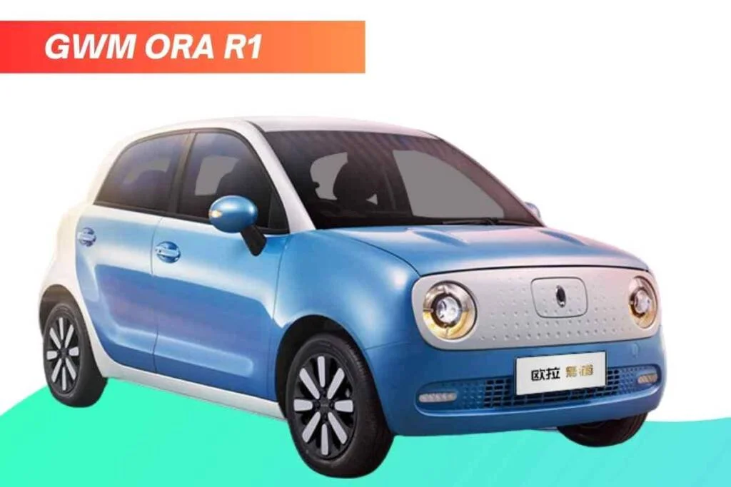 Image of blue GWM Ora R1 electric car