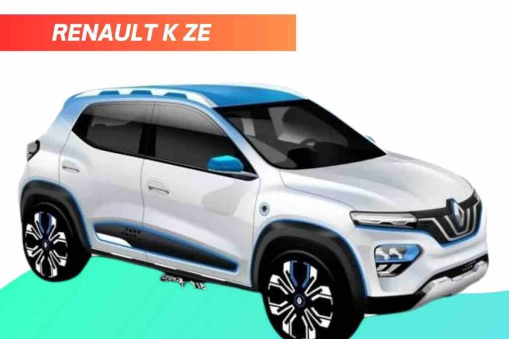 Image of Renault K ZE electric car in India