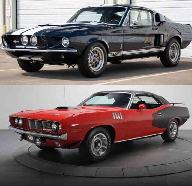 Image of all the muscle cars in gone in 60 seconds movie