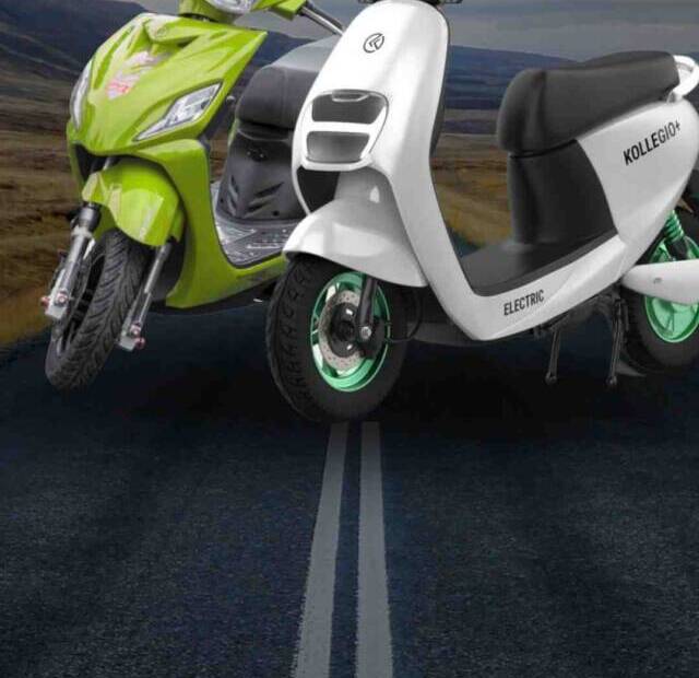 Image of electric scooter in India under 50,000