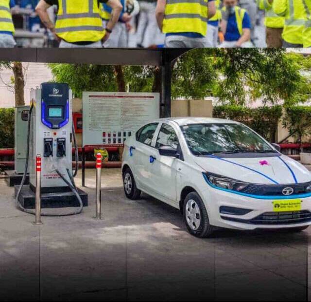 Image of electric vehicles explaining their disadvantages in India