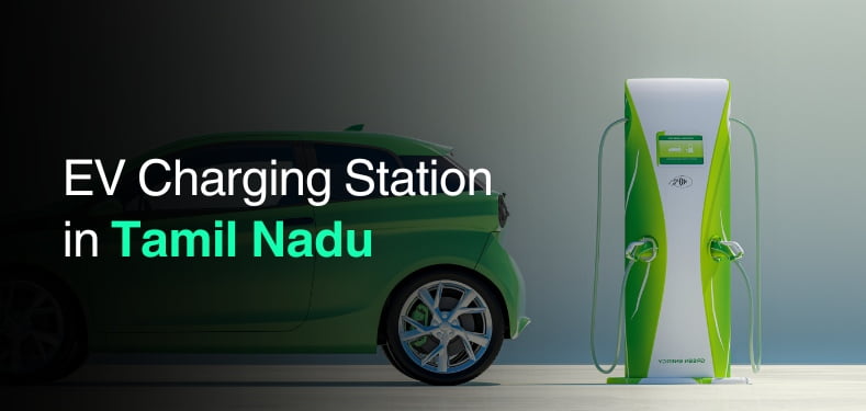 Image of all the electric car charging station in Tamil Nadu