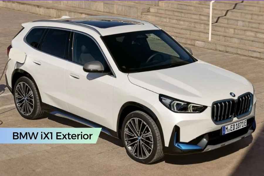 Image of BMW iX1 electric car exterior design
