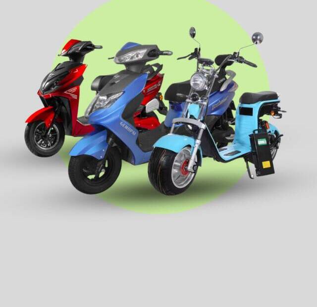 All models of Gemopai electric scooters