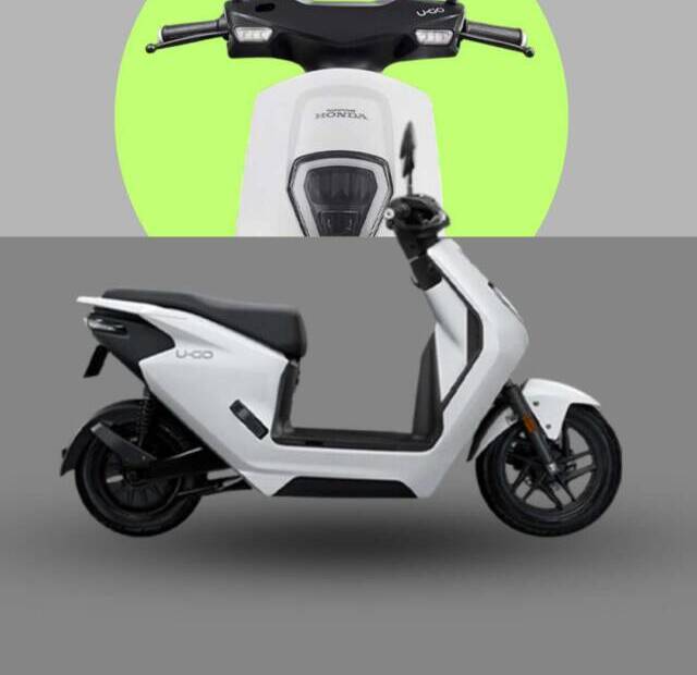 image of honda u go electric scooter in white color