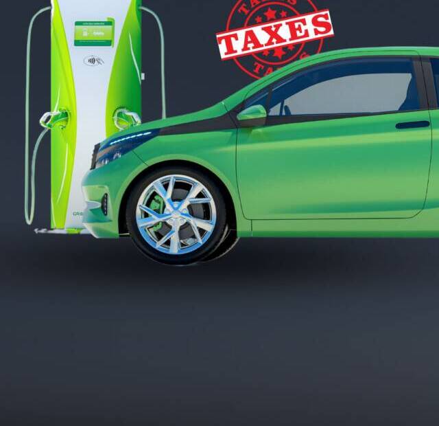 Image of electric vehicle tax exemption and benefit