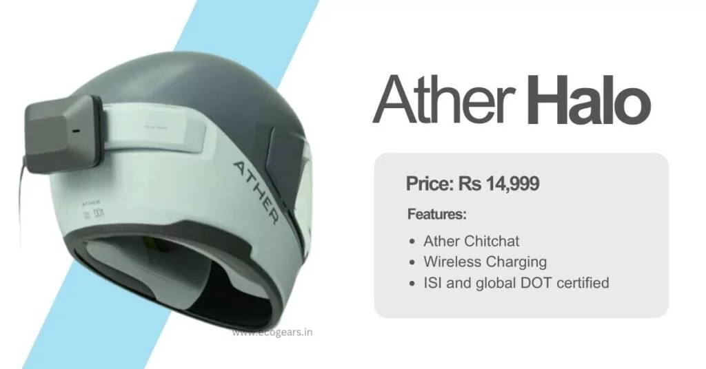 Image of Ather Halo Helmet with price and features