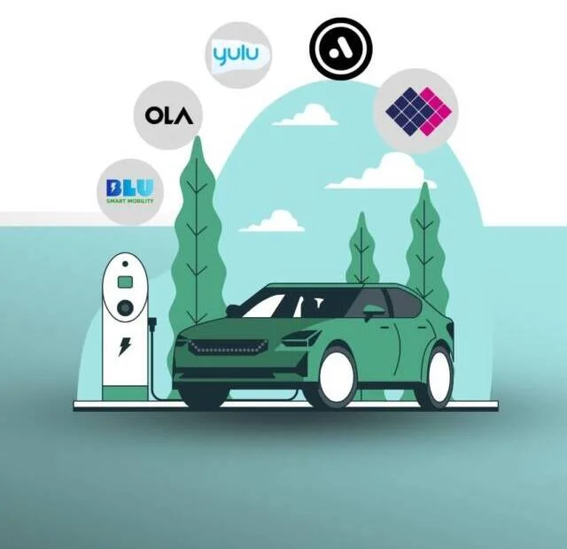 Image of all major electric vehicle startups and companies in India