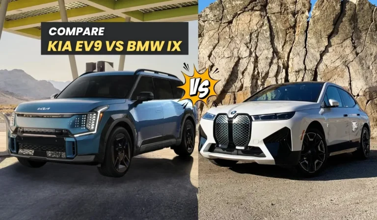New Kia EV9 vs BMW iX: The Battle of Luxury Electric SUVs